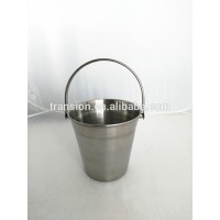 Kitchen Application 18/8 Stainless Steel Ice Pail Bucket for 1L